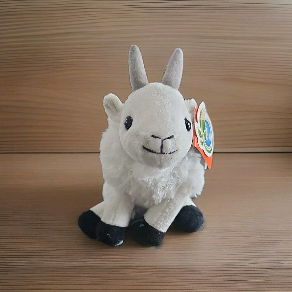Wild Republic Mountain Goat Plush, Stuffed Animal, Plush Toy, Kid Gifts,...